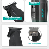 VGR Hair Trimmer Professional Barber Cordless Clipper Electric Hair Cutting Machine Metal Hair Trimmer for Men V-003 V-906 V-308