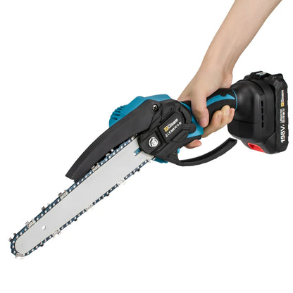 Gisam Brushless 8 Inch Electric Saw Electric Chainsaw One-handed Woodworking Garden Tool Pruning Saw For Makita 18V Battery