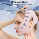 Double-deck Face Slimming Bandage Face Lifting Belt V Line Face Shaper Cheek Chin Lift UP Strap Anti Wrinkle Facial Band Beauty