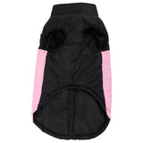 Warm Pet Clothing Winter Reflective Dog Costume Soft Windproof Zipper Jacket Coat With D-ring For Small Dog Chihuahua Labrador