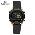 NAVIFORCE NF7108 Casual Wild Ladies Watch 50m Waterproof LCD Digital Display Electronic Silicon Strap Female Clock