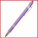 50pcs Light Metal Ballpoint Pen Touch Screen Pen Office School Advertising Pen Custom Logo Text Engraving Laser Engraving