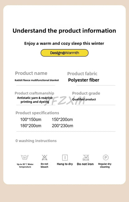Solid Thickened Wide Striped Flannel Multifunctional Blanket, Can Be Used As Bed Sheet Cover Blanket, Sofa Blanket,nap Blanket