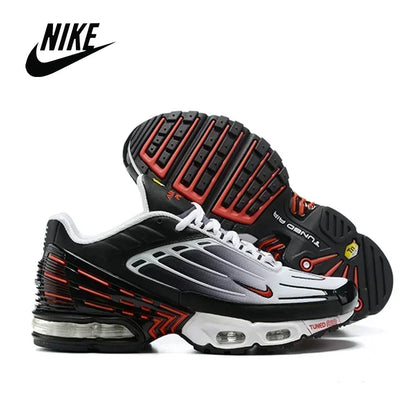 Nike TN Air Max Plus Frequency Pack Yellow Black Men Running Shoes Comfortable Sports Lightweight Sneakers AV7940-700 Original