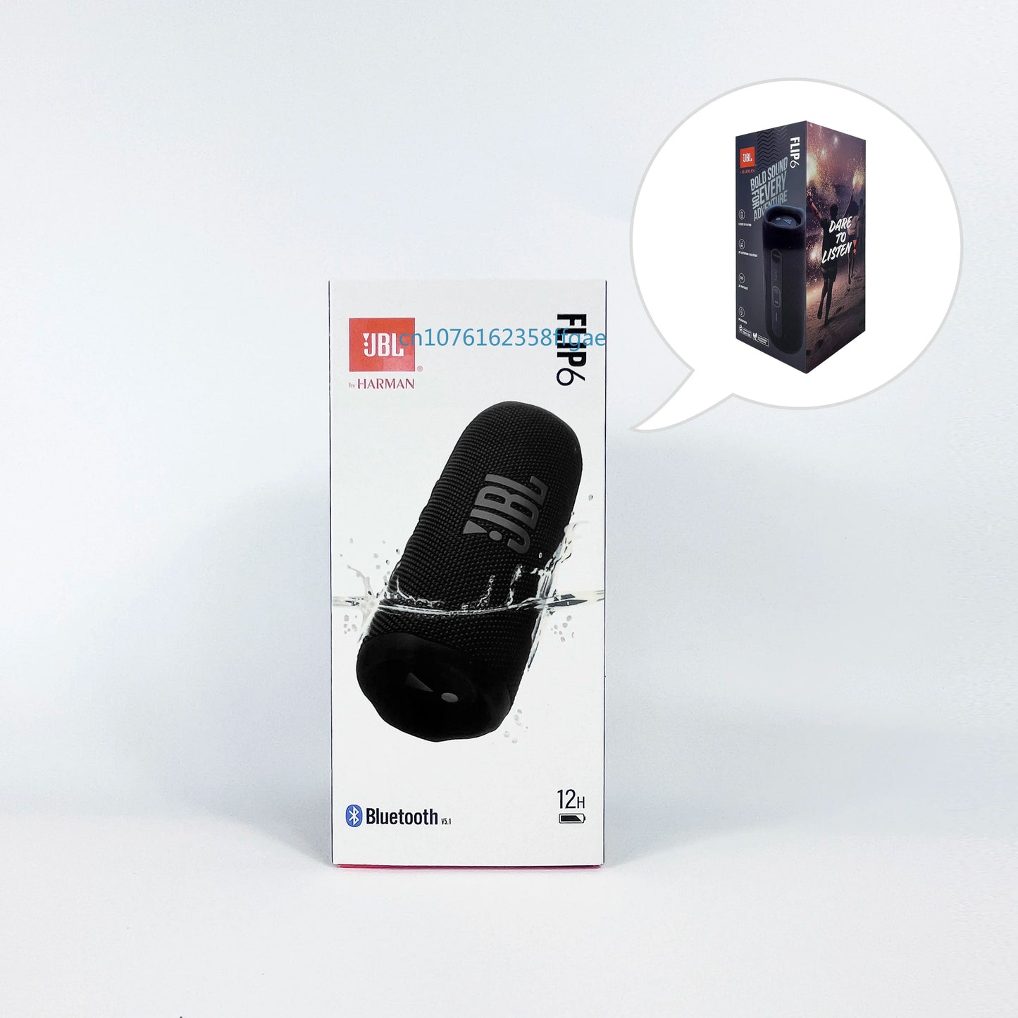 Original JBL FLIP 6 Bluetooth Speaker FLIP6 Portable IPX7 Waterproof Outdoor Stereo Bass Music Track Speaker Independent Tweeter