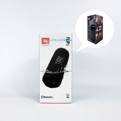 Original JBL FLIP 6 Bluetooth Speaker FLIP6 Portable IPX7 Waterproof Outdoor Stereo Bass Music Track Speaker Independent Tweeter