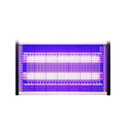 Lámpara antimosquitos comercial, silenciosa, para control de insectos, para habitaciones de hotel, para colgar en la pared, con forma de estrella, descarga eléctrica para mosquitos y moscas. 