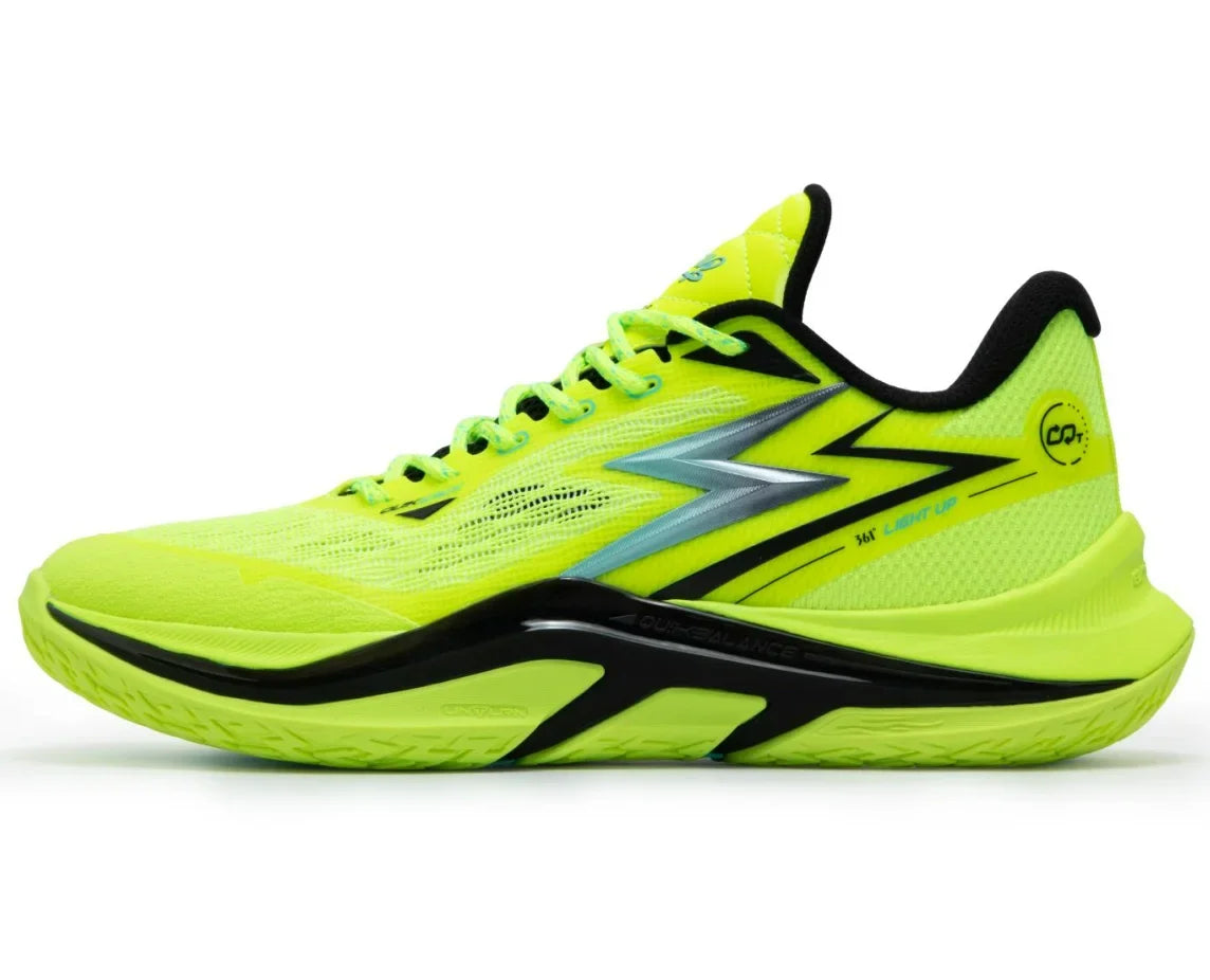 361 Degrees Men's Basketball Shoes LIGHT UP 1 Breathable stable Traction Protect Antiskid Sportswear Training Male 572431111