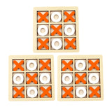 Montessori Play Game Wooden Toy Mini Chess Interaction Puzzle Training Brain Learning Early Educational Toys For Children Kids