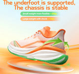 ONEMIX YUE SHUANG Running Shoes for Men Air Cushion Athletic Couple Trainers Sport Runner Shoes Outdoor Women Walking Sneakers