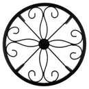 Wrought Iron Potted Stander Flower Pot Rack Stand Basion Display Shelf Garden Plant flower Holder Balcon Round Decor Ra