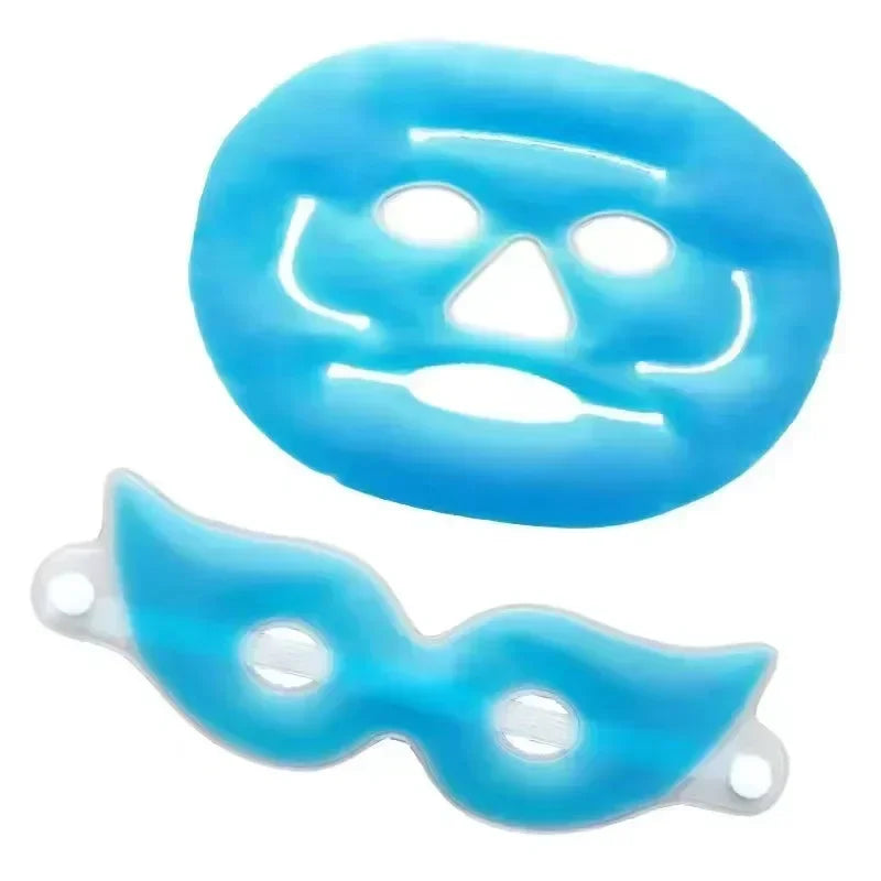 Mascarilla de hielo Mascarilla facial Sueño de belleza Compresa caliente Cirugía facial Edema Compresa fría Fatiga ocular Parche para ojos oscuros Paquete de hielo