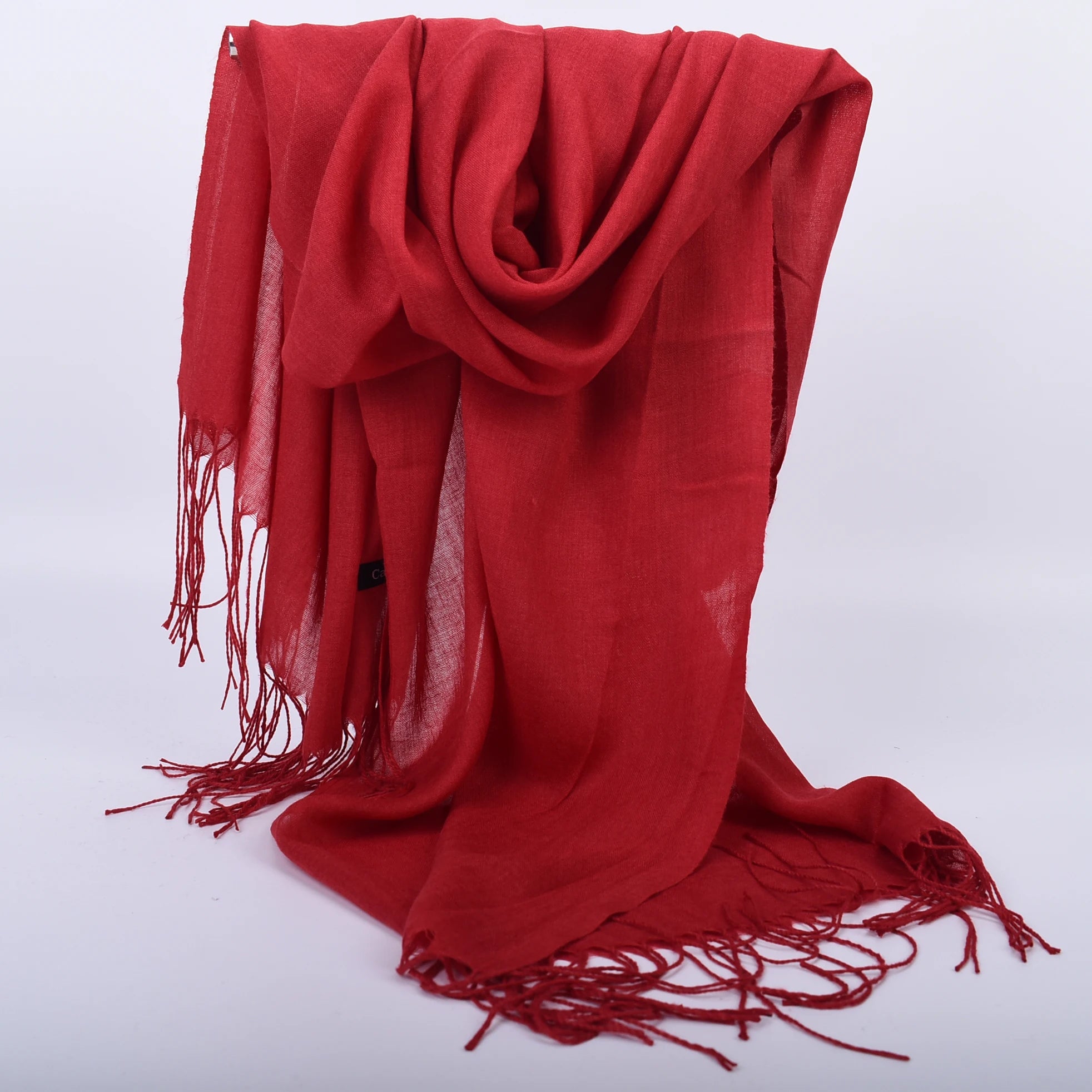 Bufandas de cuero en polvo para otoño e invierno, nuevas, de un solo color, al por mayor, para hombres y mujeres, 120 g, chal con diadema de un solo color.