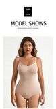 1 Piece Solid Seamless Shaping Shapewear Bodysuit, Tummy Control Butt Lifting Slimmer Body Shaper, Women's Underwear & Shapewear