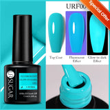 UR SUGAR 15ml Extension Nail Gel Polish Nails Finger Form Clear Nude Pink Nail Art Camouflage Hard Gel Acrylic Nail Manicur