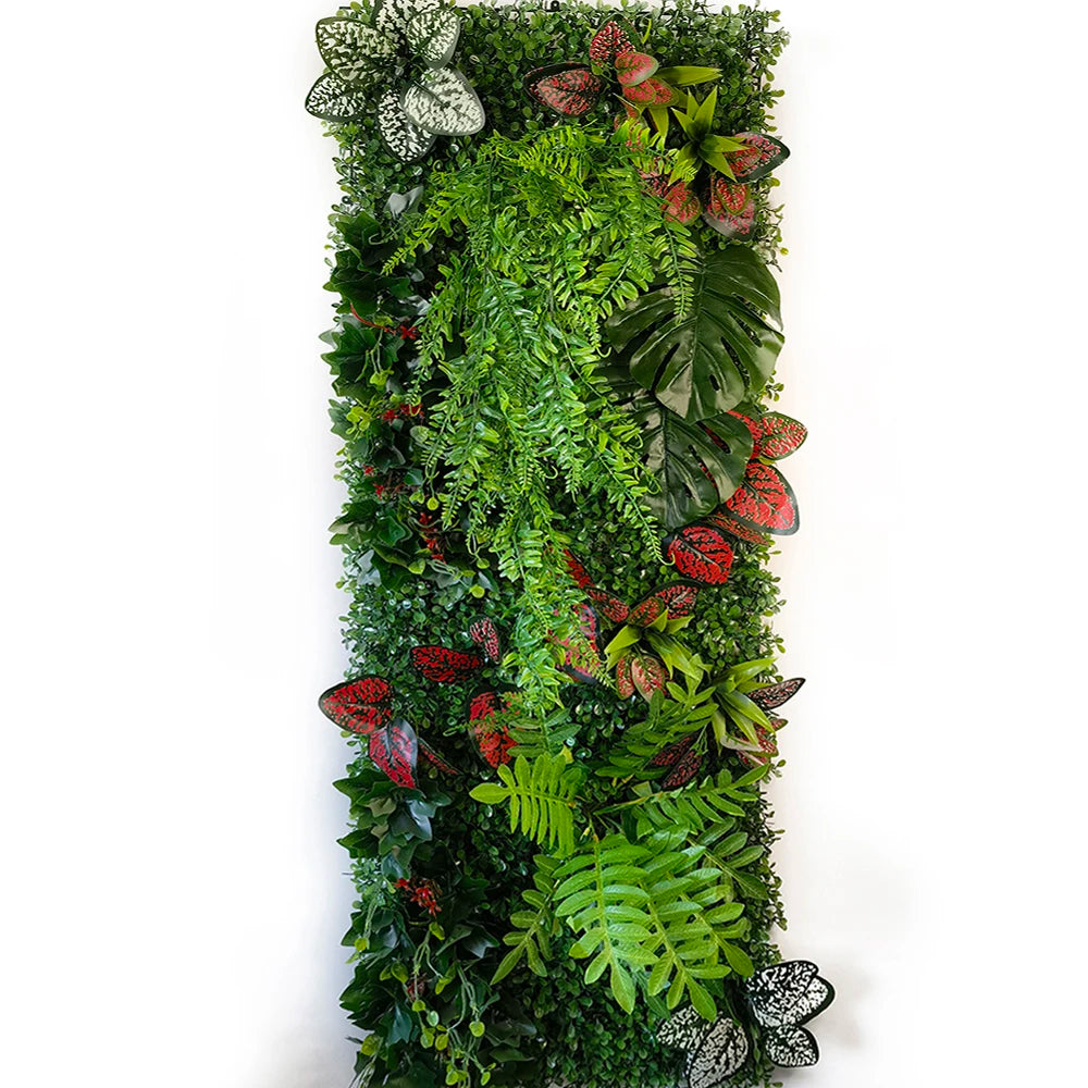 40X120CM Artificial Plant Lawn Subtropical Simulation Plant Grass Wall Panel Background Suitable For Hotel Garden Decoration