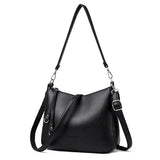 Genuine Brand Women's Soft Leather Shoulder Bags Luxury Designer Crossbody Bags Ladies Casual Tote Bag Messenger Commuting Sac