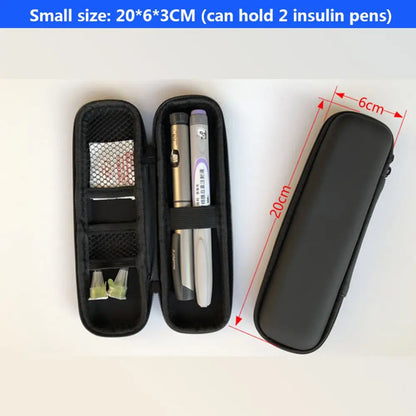 1PC Portable Diabetic Insulin Cooling Bag Protector Pill Refrigerated Ice Pack Medical Cooler Insulation Organizer Travel Case