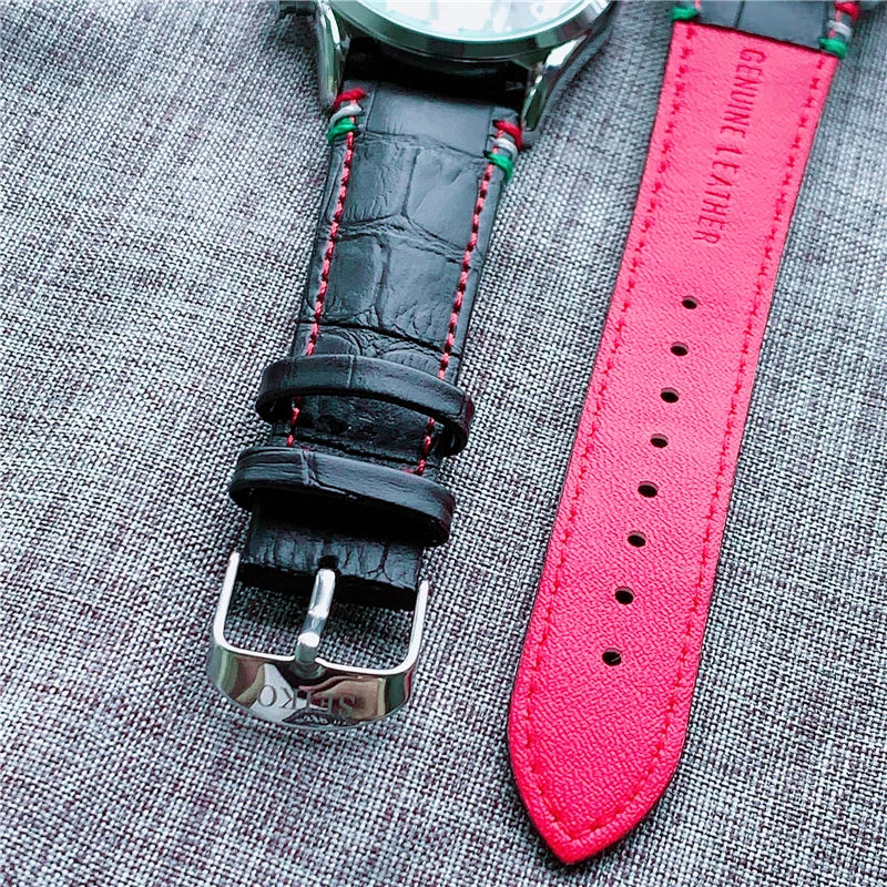 1:1copy MenQuatz Watches Classic Leather Strap Wrist Watch with Watch