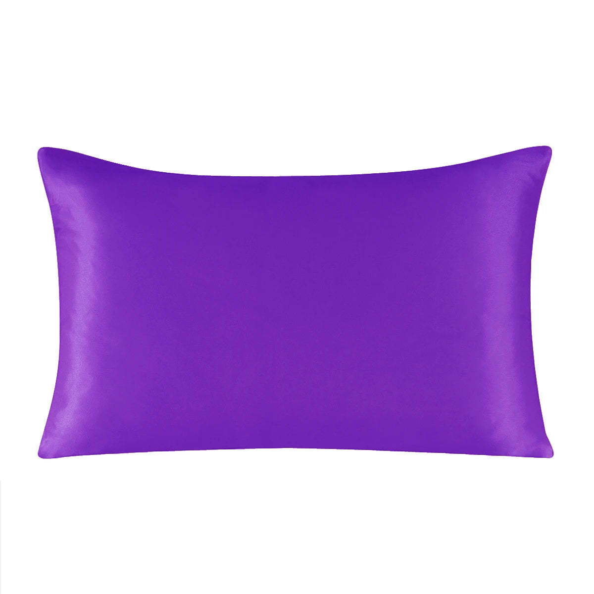 100% Nature Mulberry Silk Pillowcase Zipper Pillowcases Pillow Case For Healthy Standard Queen King Multicolor