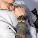 NAVIFORCE 6104 Fashion Sports Electronic Quartz Watch Men Calendar Luminous Outdoor Casual Digital Watches for Man reloj hombre