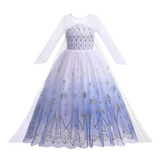 Elsa Anna Kid Princess Girls Dress Rapunzal  Kids Cosplay Halloween Vestidos Children Costume Birthday Party Dress