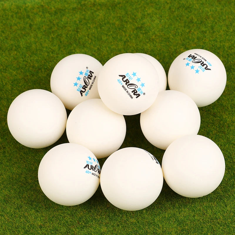 10 pelotas de ping pong de 40 mm, ABS, para entrenamiento de mesa, profesionales, TTF, estándar, para competición.