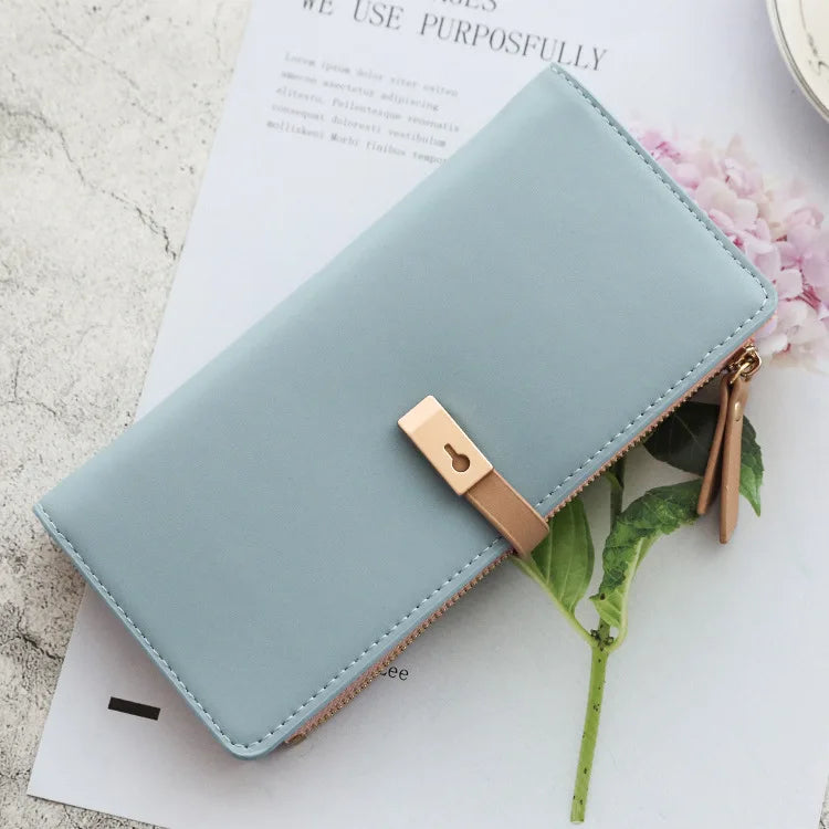 2024 Fashion Wallet Women's Purse Wallet Card Holder Female Clutch Long Purse Multi-card Holder Luxury Designer Lady Coin Purses