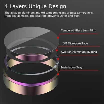 Matel Ring+Tempered Glass Moblie Phone Camera Lens Film For Samsung Galaxy A55 A35 A25 A15 5G Sumsung Samung A 55 35 25 15 2024