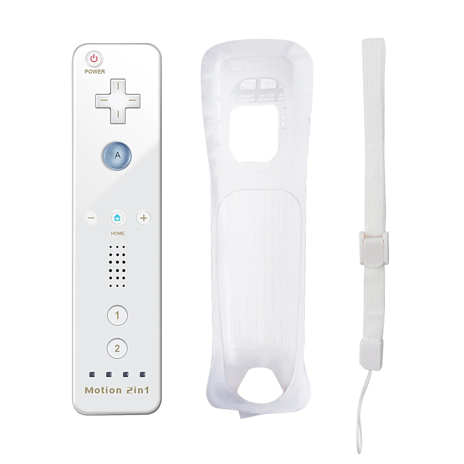 Controllers for Nintendo Wii/Wii U Left/Right 2in1 Motion Plus Controller Wireless Remote Control Gamepad Video Game Accessories