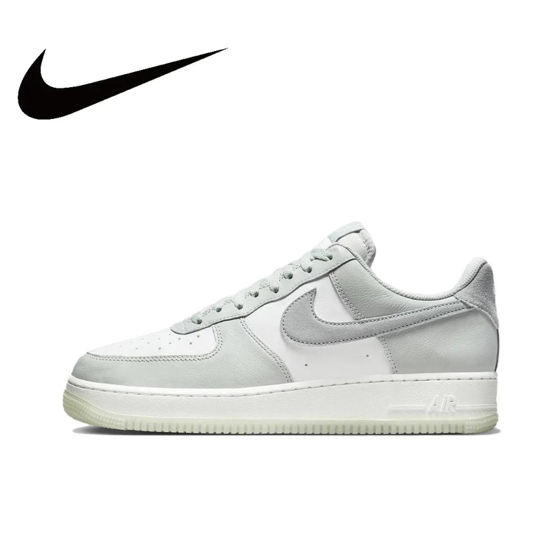 Nike Original White Air Force 1 07 Low Trendy Board Shoes Lightweight Breathable Mens Casual Shoes