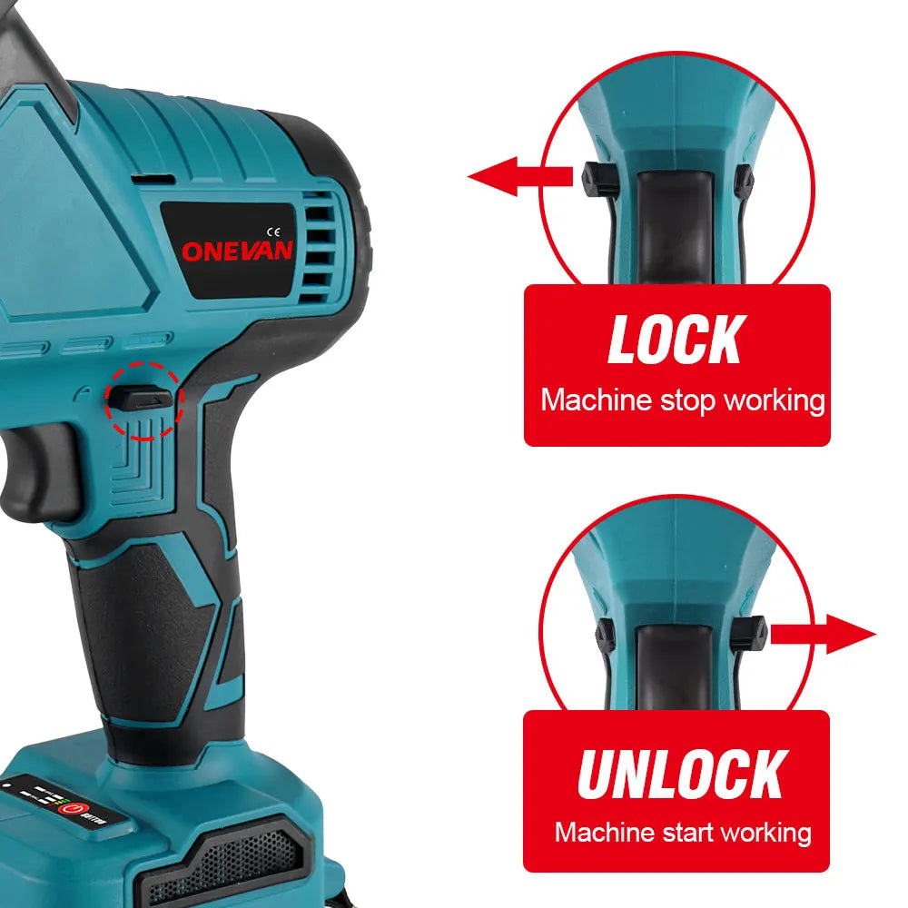 3600w 12000spm Brushless Reciprocating Saw Wireless Chainsaw Cut Saw Wood Cutting Tools With Sawblade For Makita 18V Battery