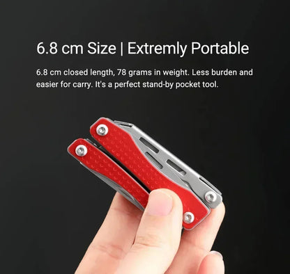 NexTool Mini Flagship 10 IN 1 Multi Functional Folding EDC Hand Tools Pockets Pliers Screwdriver Bottle Opener Outdoor Multitool