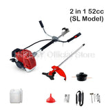 Lawn Mower Hedge Trimmer Chainsaw Gasoline Engine Strimmer Chainsaw High Branch Pruning Hedge Cutter Multi-Purpose Garden Tools