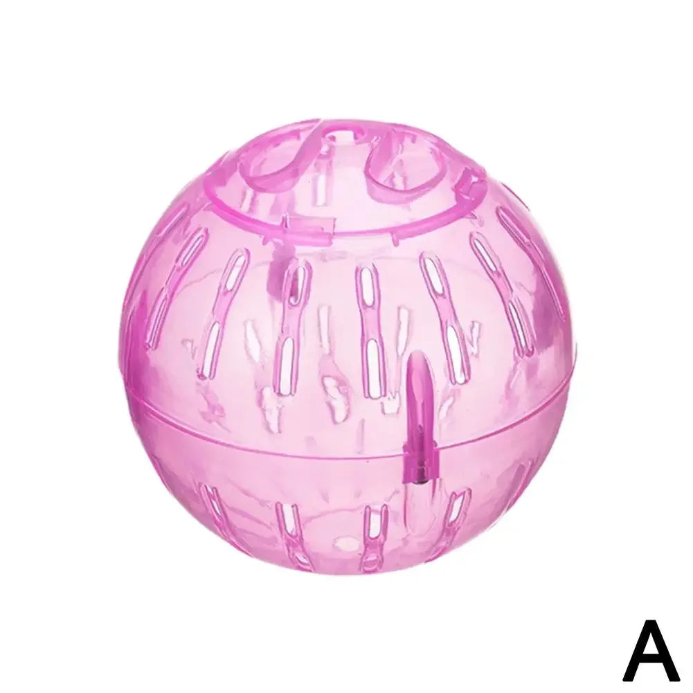 Transparent Acrylic Hamster Exercise Wheel Escape Proof Small Safe Portable Lightweight Multi Activity Pet Cage Design P5F9