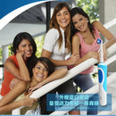 Cepillo de dientes eléctrico Oral B para adultos, recargable, con rotación, blanqueamiento 3D y cabezales de regalo.