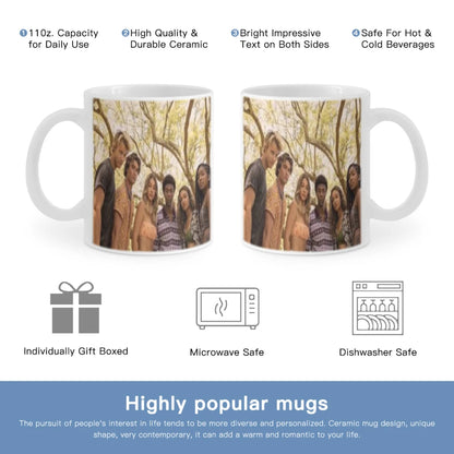 O-Outer Banks Anime Free shipping 11OZ Coffee Mug Beer Mugs Tea Milk Cup For coffee Surprised Gift