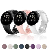 Silicone strap For Google Pixel Watch 2 Band Accessories Sport Smartwatch wrist No Gap Bracelet Correa Belt Pixel Watch Active