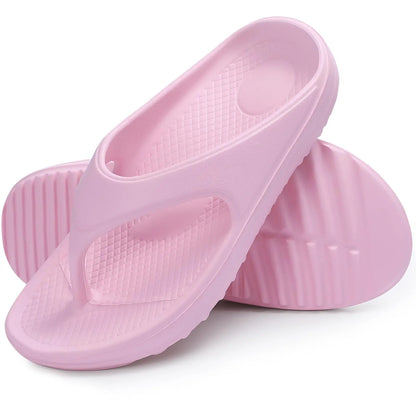 Evshine Recovery Flip Flops Pillow Soft Summer Beach Shoes New Women Summer Slippers Orthopedic Sandals For Women Arch Support