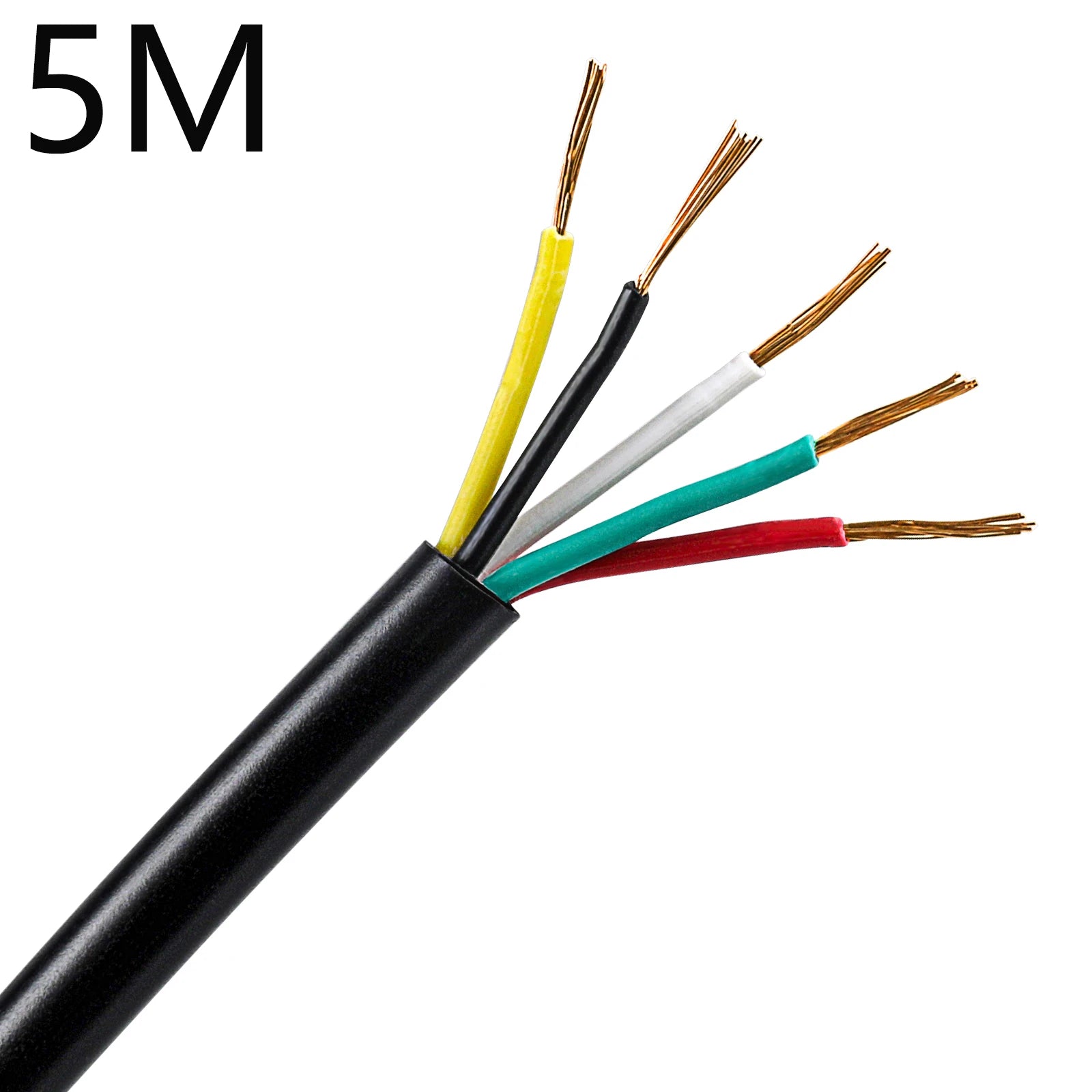 AOHEWEI Trailer Cable 13/7/5 Core 2/5 M Tow Rope Trailer Cable Black For Caravans Lorries Pkl Industry Trailer Accessories
