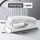 High Quality Use 24/6 Staples Stapler Color Mini Portable Long Stapler Effortless Labor-saving Stapling Machine Office School