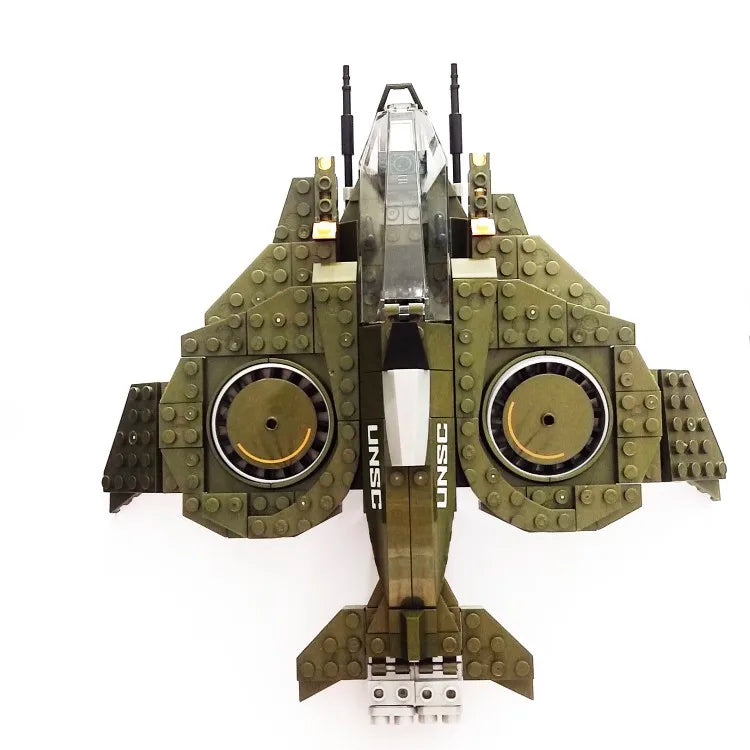Bloques de construcción técnicos MEGA Construx The Infinity Aura Airship, robots de guerra, modelos de armas, juguetes para niños y adultos, regalo