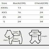 Xxxs Dog Clothes For A Dwarf Pet Rabbits Fashionable Chihuahua Puppy Clothing Winter Warm Cute Small Sphinx Cat Clothes Ferret