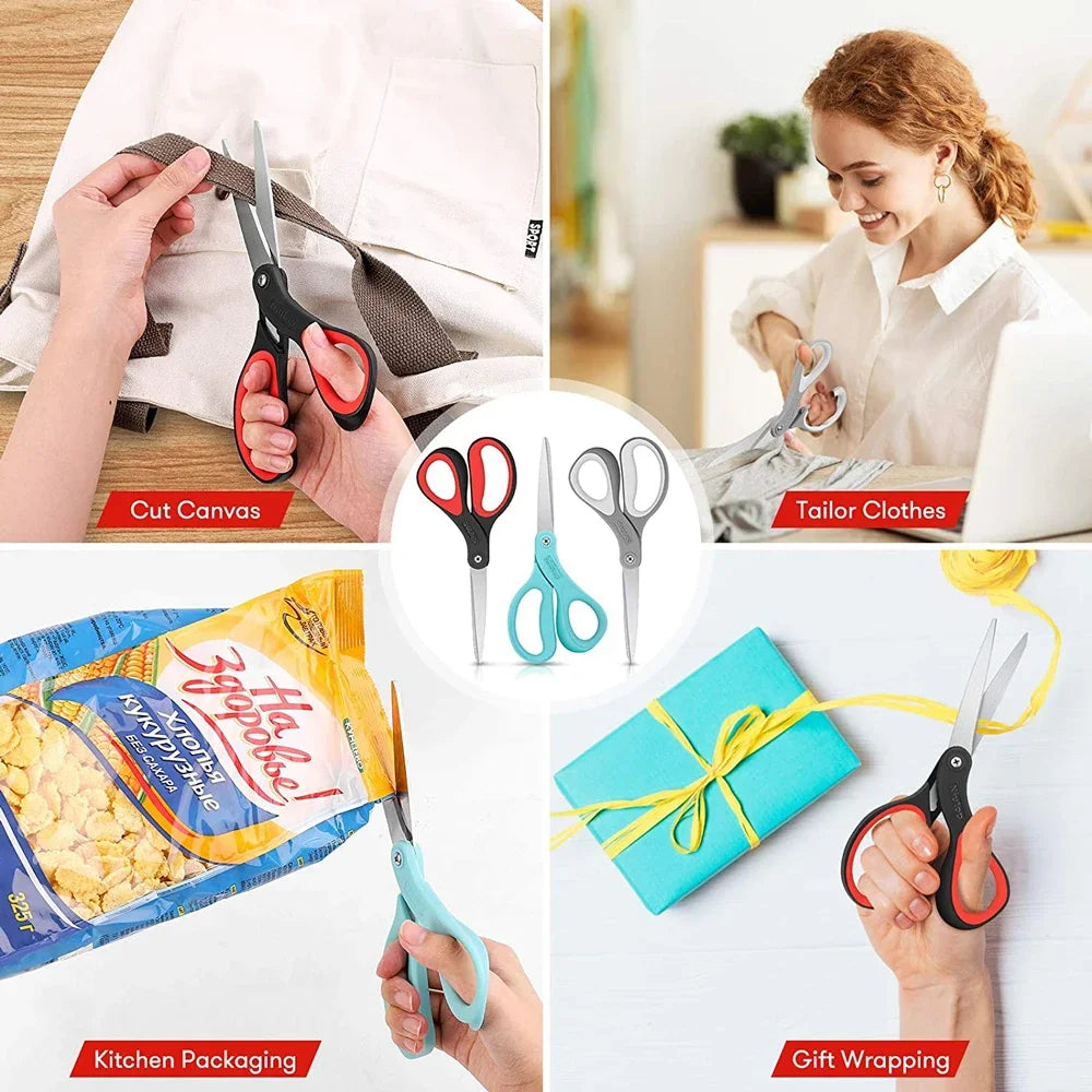 Stainless Steel Tailor Scissors Sewing Fabric Cut Cross Stitch Scissor Craft Decorative Sewing Tool Sewing Fabric Craft Supplies