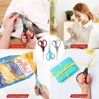 Stainless Steel Tailor Scissors Sewing Fabric Cut Cross Stitch Scissor Craft Decorative Sewing Tool Sewing Fabric Craft Supplies