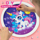Diamond Painting Set Cute Unicorn Beginner Diamond Painting Set 5D DIY Children and Adults Diamond Painting Photo Frame Craft