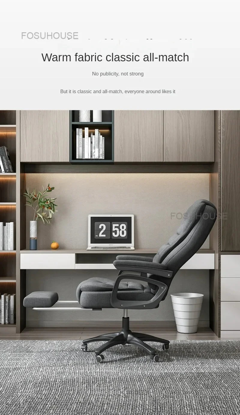 Nordic Boss Office Chairs Home office Furniture bedroom Computer Chair Comfort Seat Back E-sports Chair Swivel Gaming Armchair