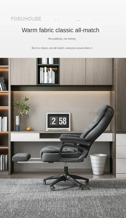 Nordic Boss Office Chairs Home office Furniture bedroom Computer Chair Comfort Seat Back E-sports Chair Swivel Gaming Armchair