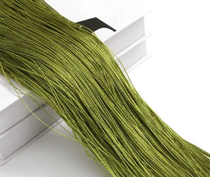 Cortinas de hilo de 100 cm x 200 cm, divisor de cinta, persiana para sala de estar, puerta, pared, ventana, panel, cortina con borlas