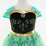 Snow Queen Elsa Dresses for Girls Costumes Kids Cosplay Halloween Princess Children Gowns Clothing Party Dresses Outfits 2-10Yrs